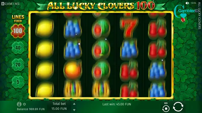 All Lucky Clovers 100 — capture
