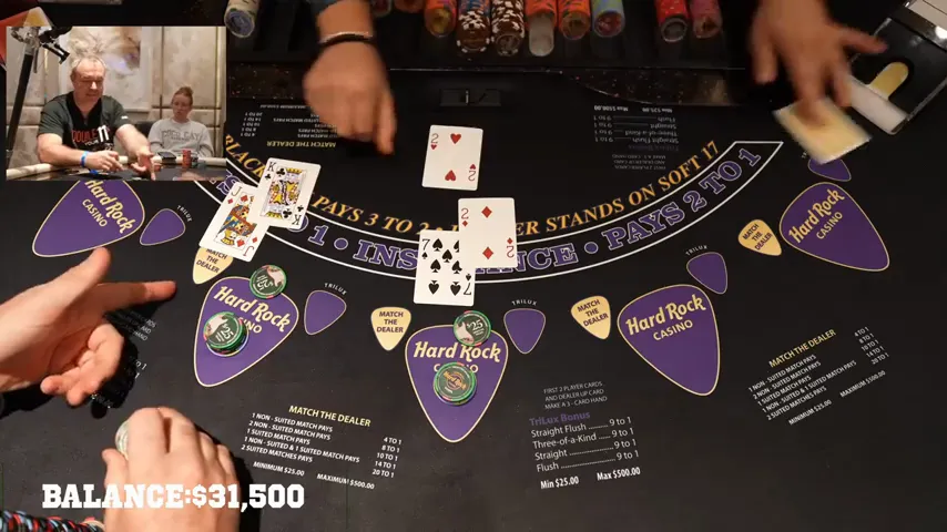 Blackjack — capture