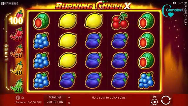 Burning Chilli X — capture