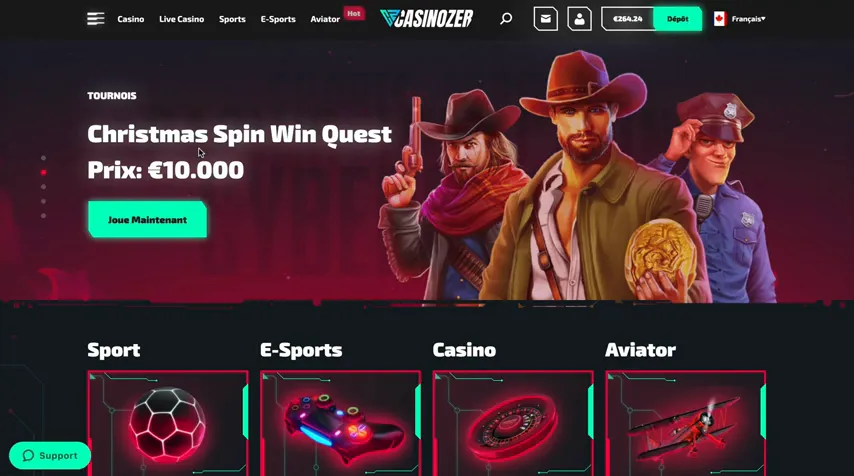 Casinozer — capture